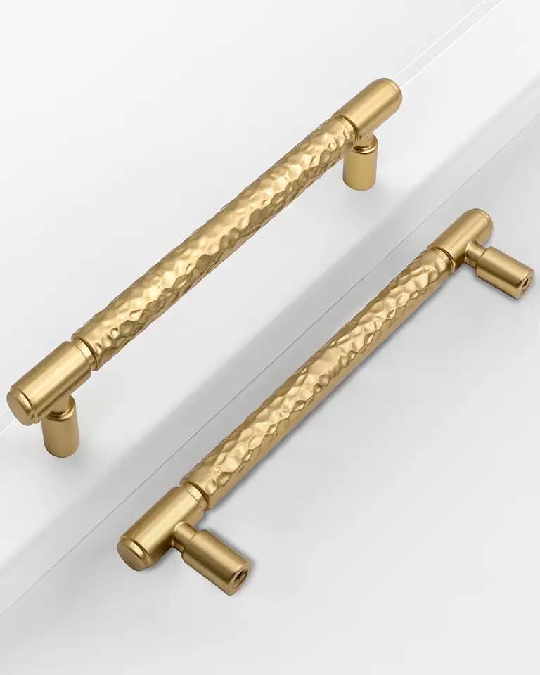 Champagne Bronze Cabinet Handles Kitchen Pulls 5 Inch 10 Pack