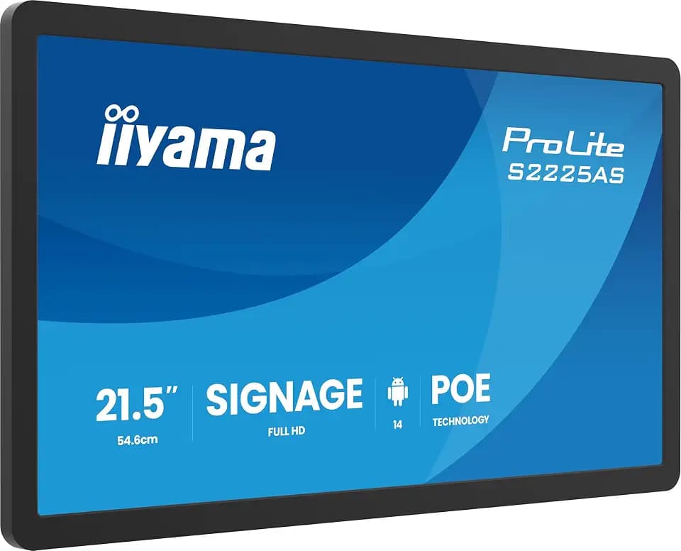 iiyama Prolite S2225AS-B1P Full-HD IPS Signage Display Android