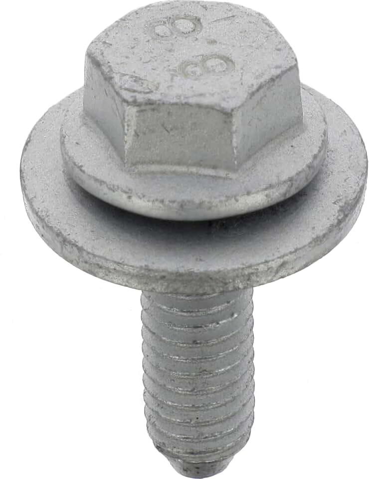 Restagraf - Sechskantschrauben mit speziellem Sockel für Karosserie – Durchmesser M6-1,00 x 20 mm – Ref. 11226 – kompatibel mit Dacia, Nissan, Renault – 25 Stück, grau