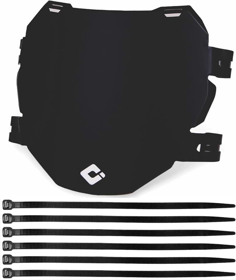 MxNumbers ODI Downhill Plate Bundle MTB eBike with Zip Ties