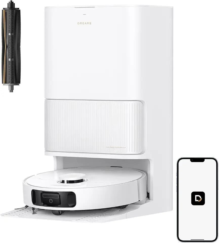 dreame L40s Ultra CE Robot Vacuum and Mop with Self-Emptying, TriCut Brush