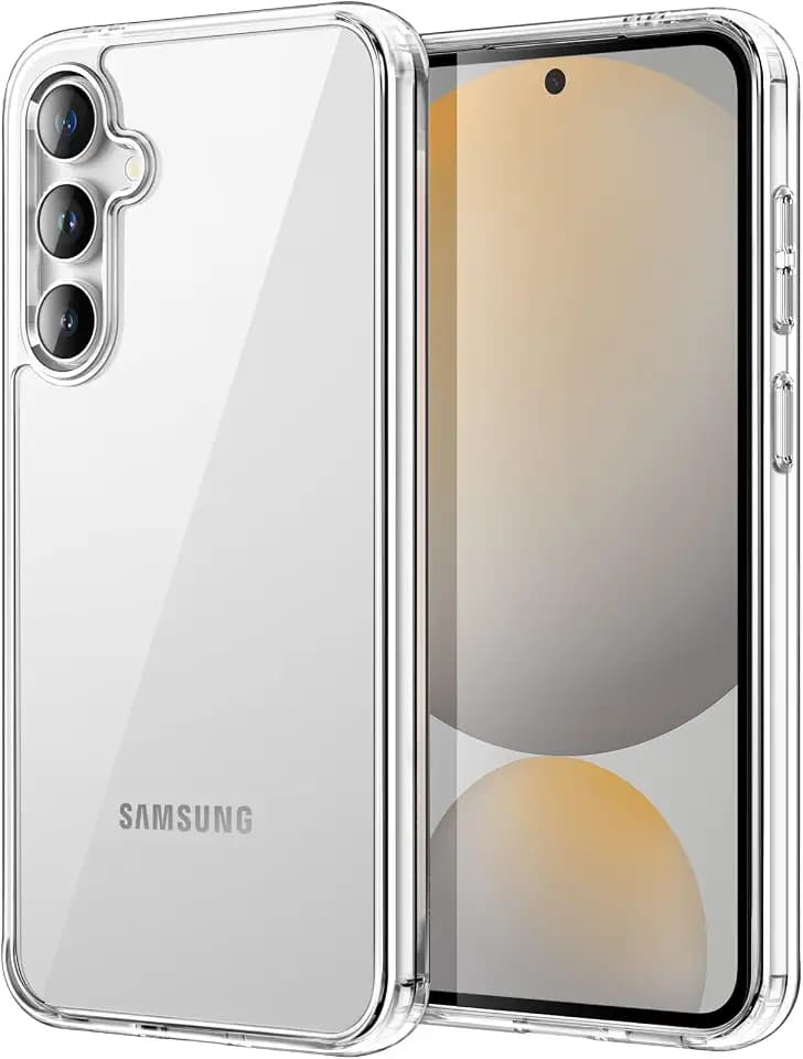 JETech Case for Samsung Galaxy S24 FE, Anti-Yellowing, Clear