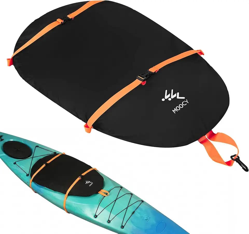 2 Pack Kayak Cockpit Cover, Waterproof Seat, Hole & Opening Protector