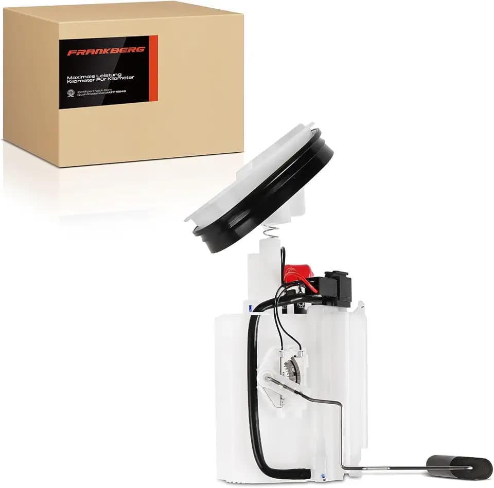 Frankberg Kraftstoffpumpe Benzinpumpe Kraftstoff-Fördereinheit Modul Satz ohne Drucksensor 4-Polig Kompatibel mit CLC-Klasse CL203 CLK C209 C-Klasse W203 Replace# 2034702394
