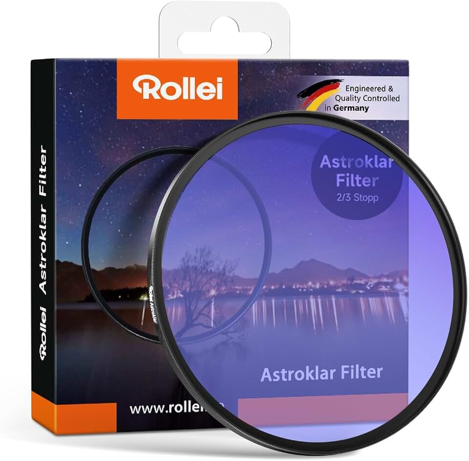 Rollei Astroklar Nachtlicht Light Pollution Filter 62mm Astro Filter