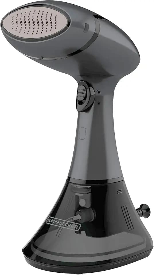 BLACK+DECKER Advanced Handheld Steamer HGS350, 45-Second Heat Up, 70% More Steam, Removes Wrinkles from Fabrics, Clothing and Upholstery