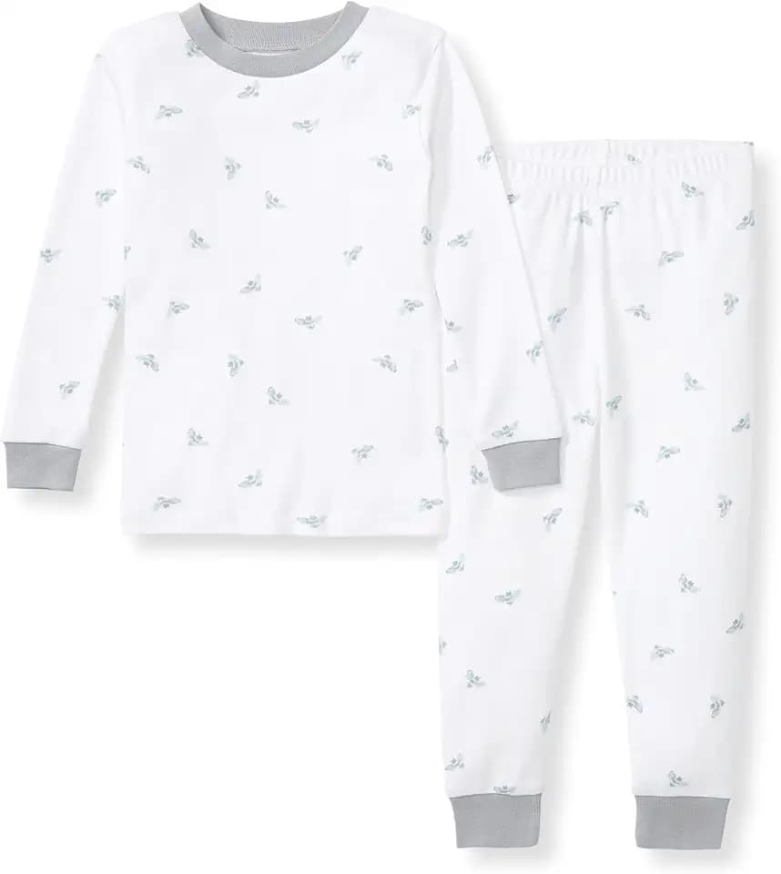 Burt's Bees Baby Organic Cotton Pajamas for Boys, Toddler PJ Set, 2-PC