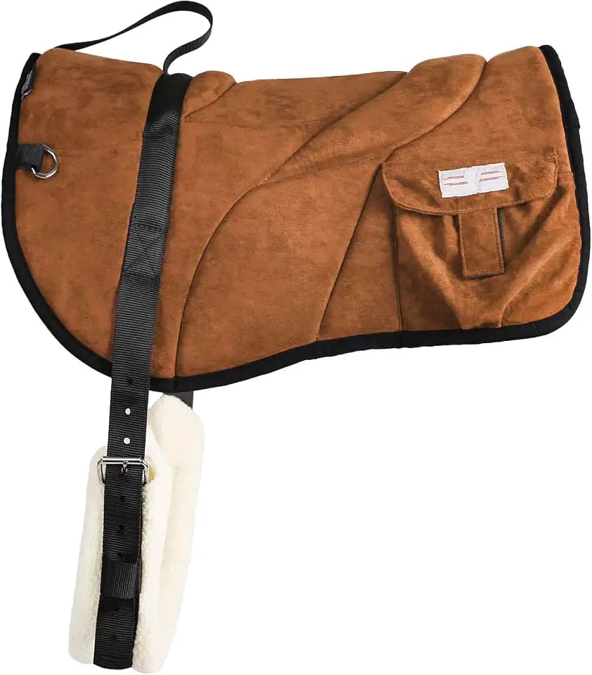 Harrison Howard Western Bareback Saddle Pad, with Matching Girth