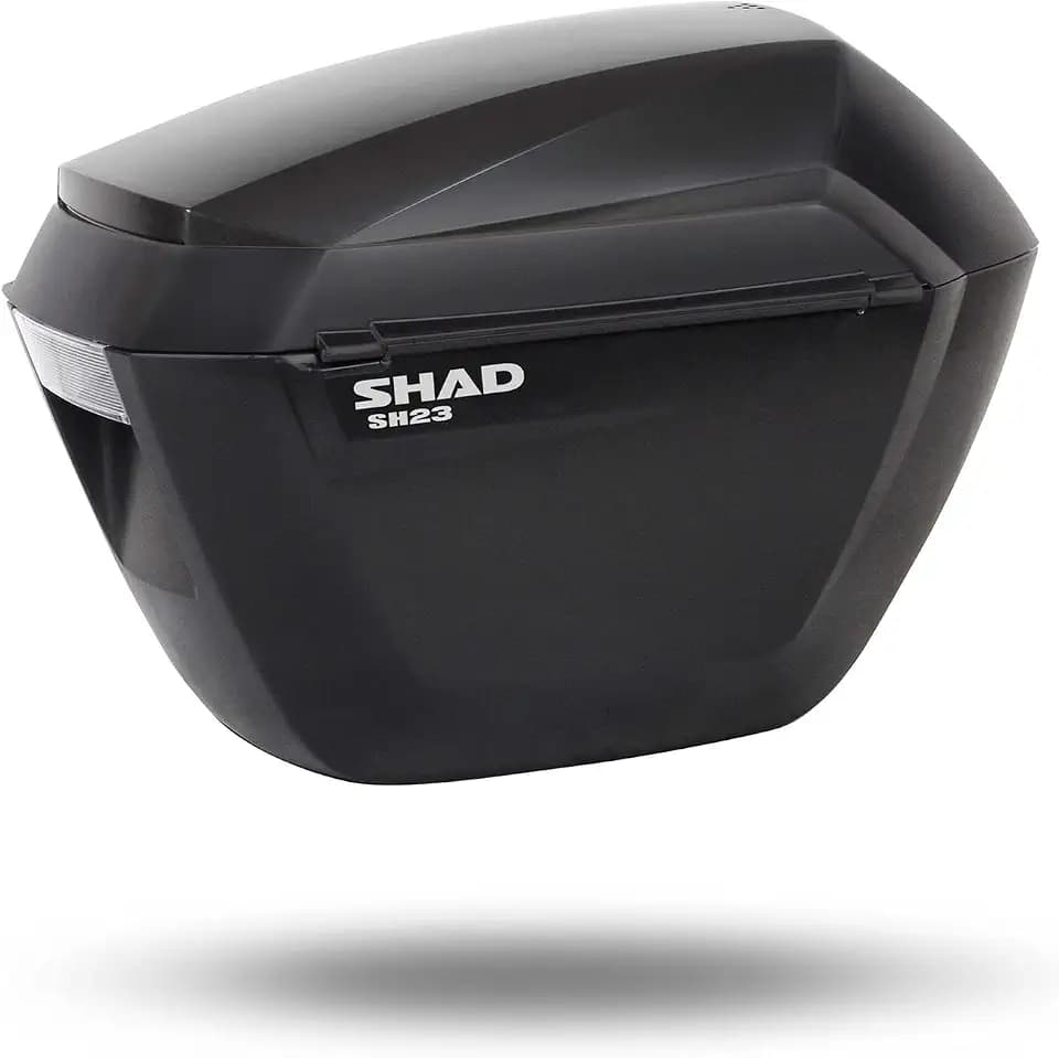 SHAD D0b23100 - gepäck seitenkoffer für Motorrad sh23, Schwarz