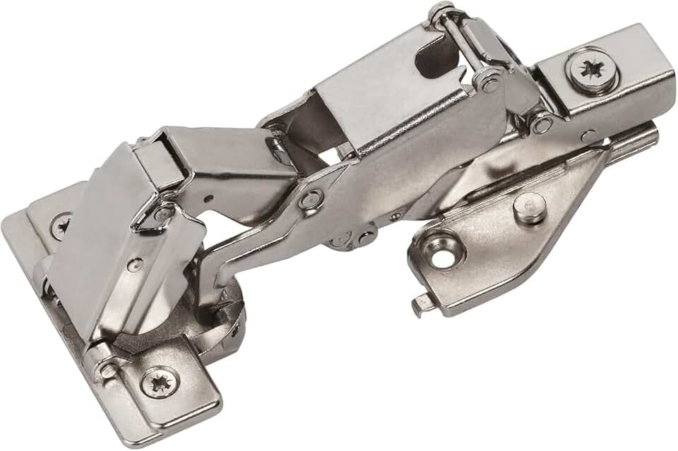 Amerock 1 Pair 165 Degree Full Overlay Lazy Susan Soft-Close Cabinet Hinge