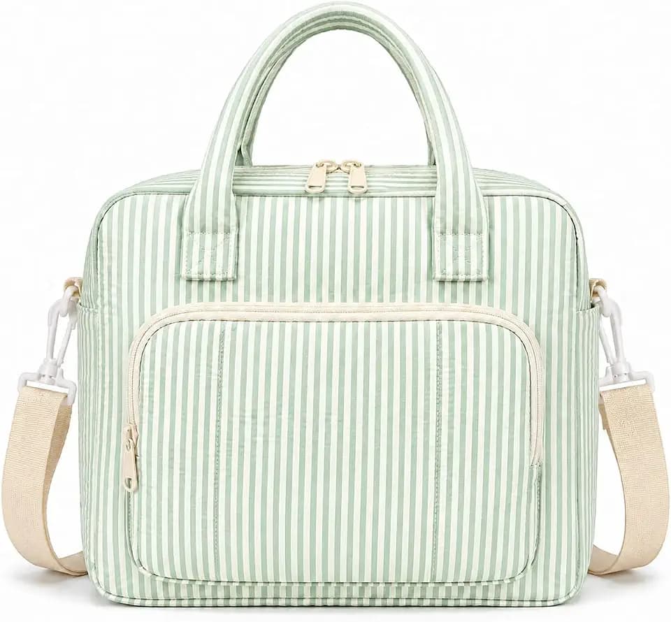 Insulated Lunch Tote Bag for Women, Large Capacity Lunch Bag