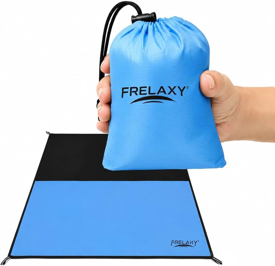 Frelaxy Pocket Picnic Blanket, Waterproof Blanket for Beach Festival