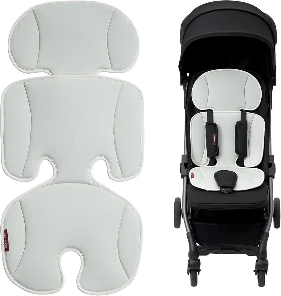 Momcozy Universal Stroller Cooling Pad, Detachable 2-Piece Cushion