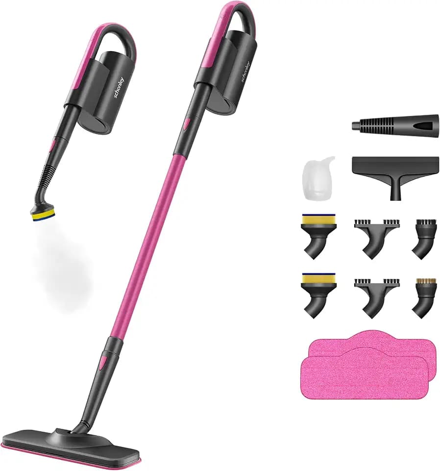 Schenley Steam Mop Cleaner, Detachable Handheld Steamer for Home Cleaning