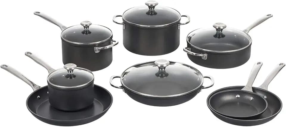 Le Creuset Toughened Non-Stick PRO Cookware Set, 13pc