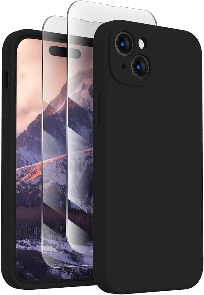 FireNova Designed for iPhone 15 Plus Case, 6.7", Black