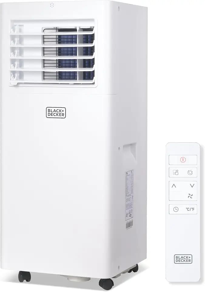 BLACK+DECKER Portable Air Conditioner, 8,500 BTU, BPACT05SM, White