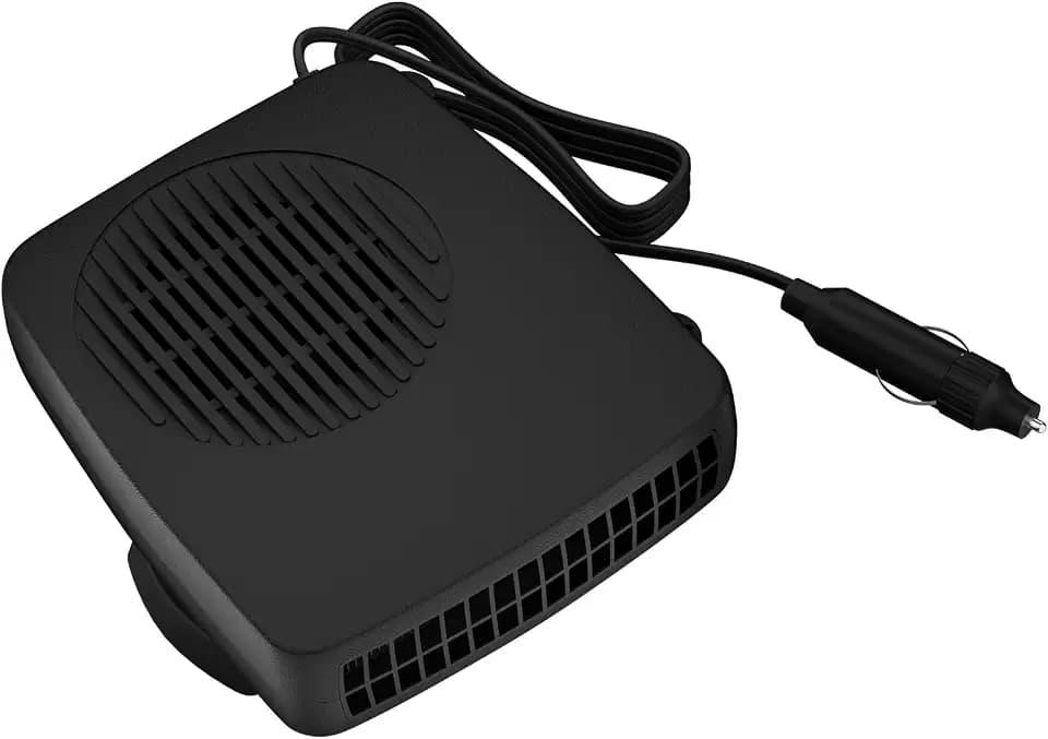 Blytra 200W Autoheizlüfter 12V, Tragbarer Entfroster, 360° drehbar, PTC