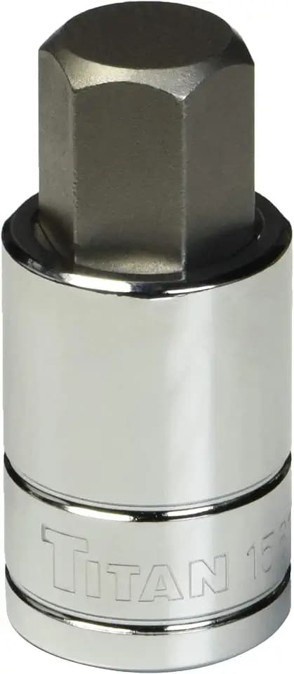 Titan 15617 1/2-Inch Drive x 17mm Hex Bit Socket