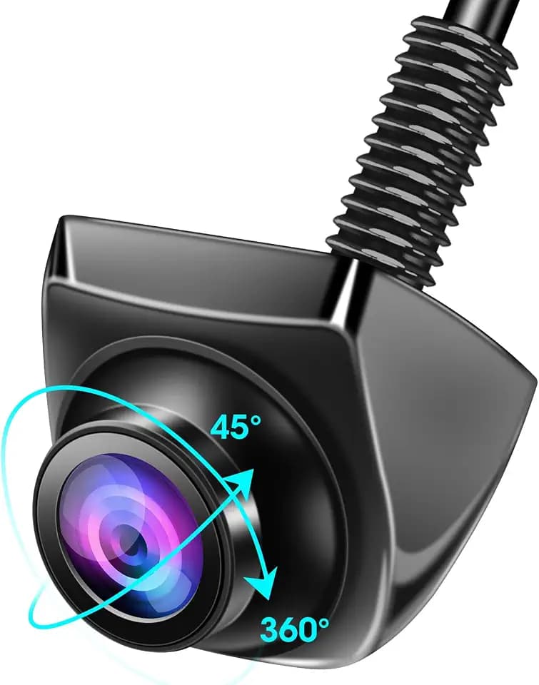 Vtopek 1080P Rückfahrkamera Auto 360°Drehbar OEM Look für Verdeckten 12-24V