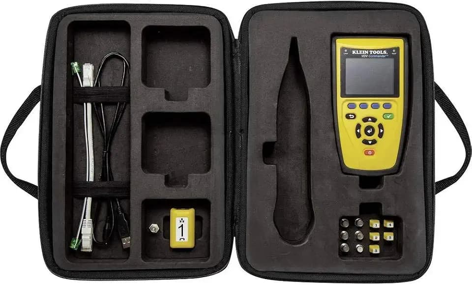 Klein Tools Kabelmessgeraet VDV501-828 Netzwerk, Telekommunikation, Schwarz