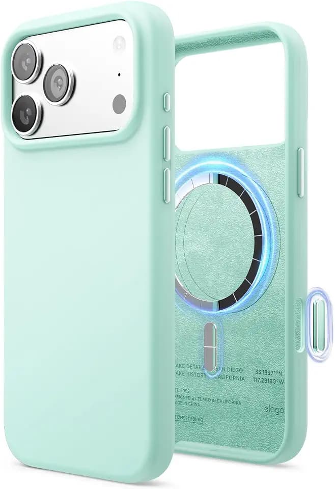elago Magnetic Silicone Case for iPhone 18 Pro Max & iPhone 17 Pro Max