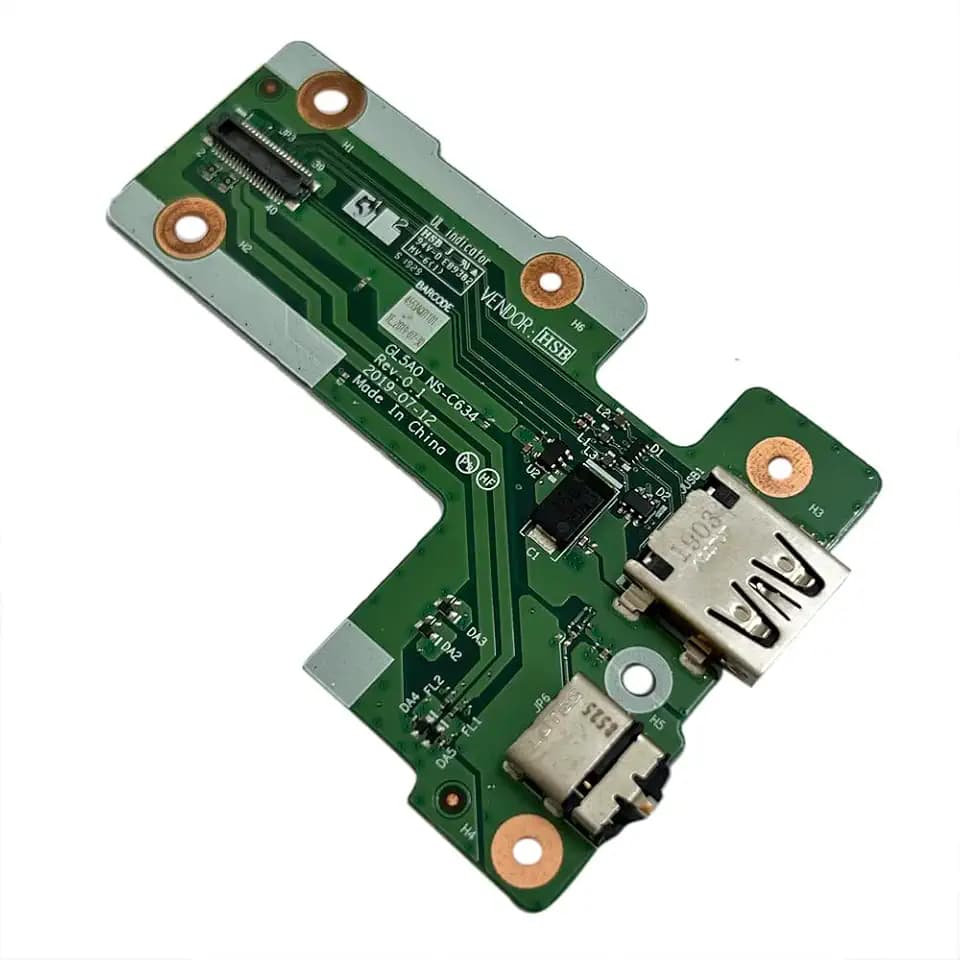 JINTAI Adapterstecker für USBPort DC Power Jack Ladebuchse für Lenovo ThinkPad L15 20U3 20U4 20U7 20U8 5C50S73039 NSC634(ohne Kabel)