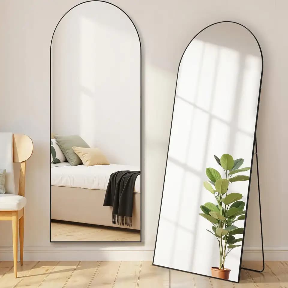 21"x64" Mirror Full Length, Upgraded Body Wall Mirrors