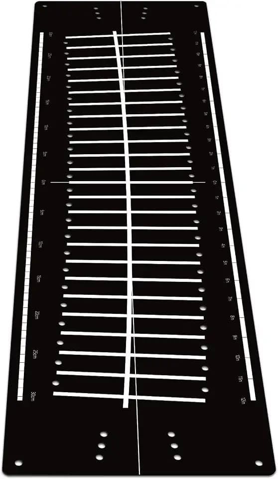Silipull Golf Putting Mat Indoor 30x8.27 Inch Alignment Track