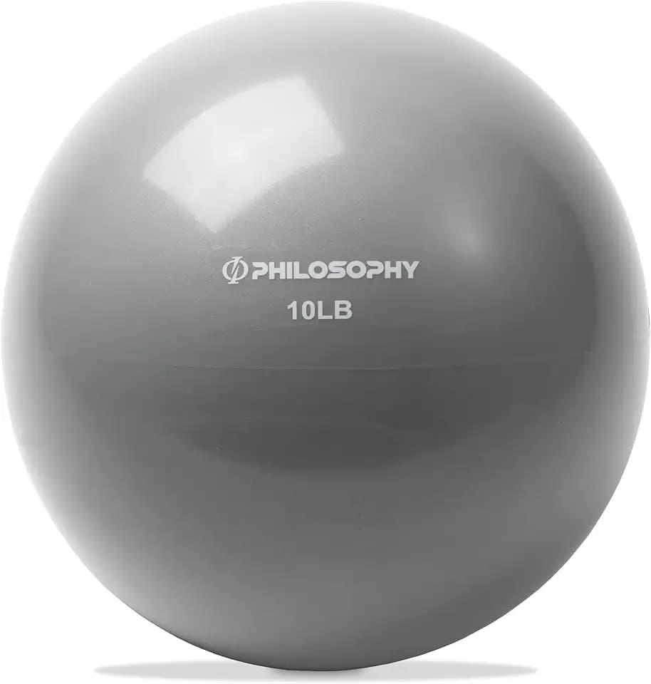 Philosophy Gym Toning Ball - Soft Weighted Mini Medicine Ball