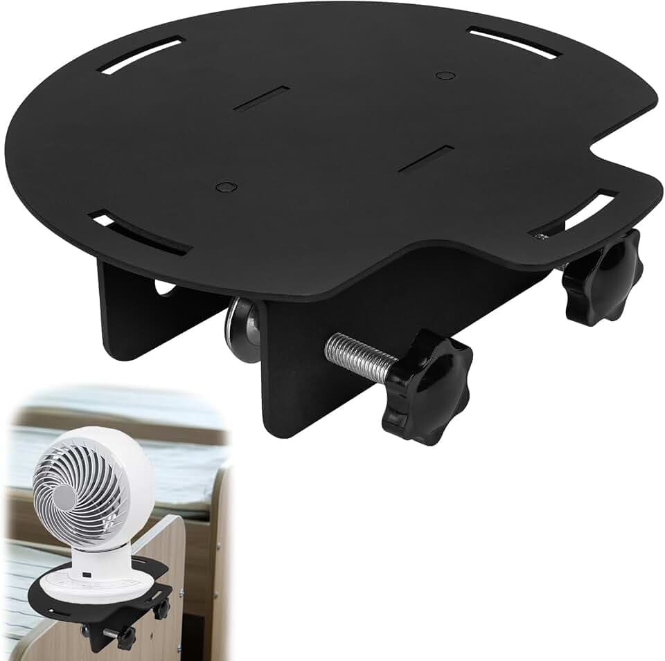 Adjustable Bunk Bed Fan Holder, Fan Holder for Dorm Room
