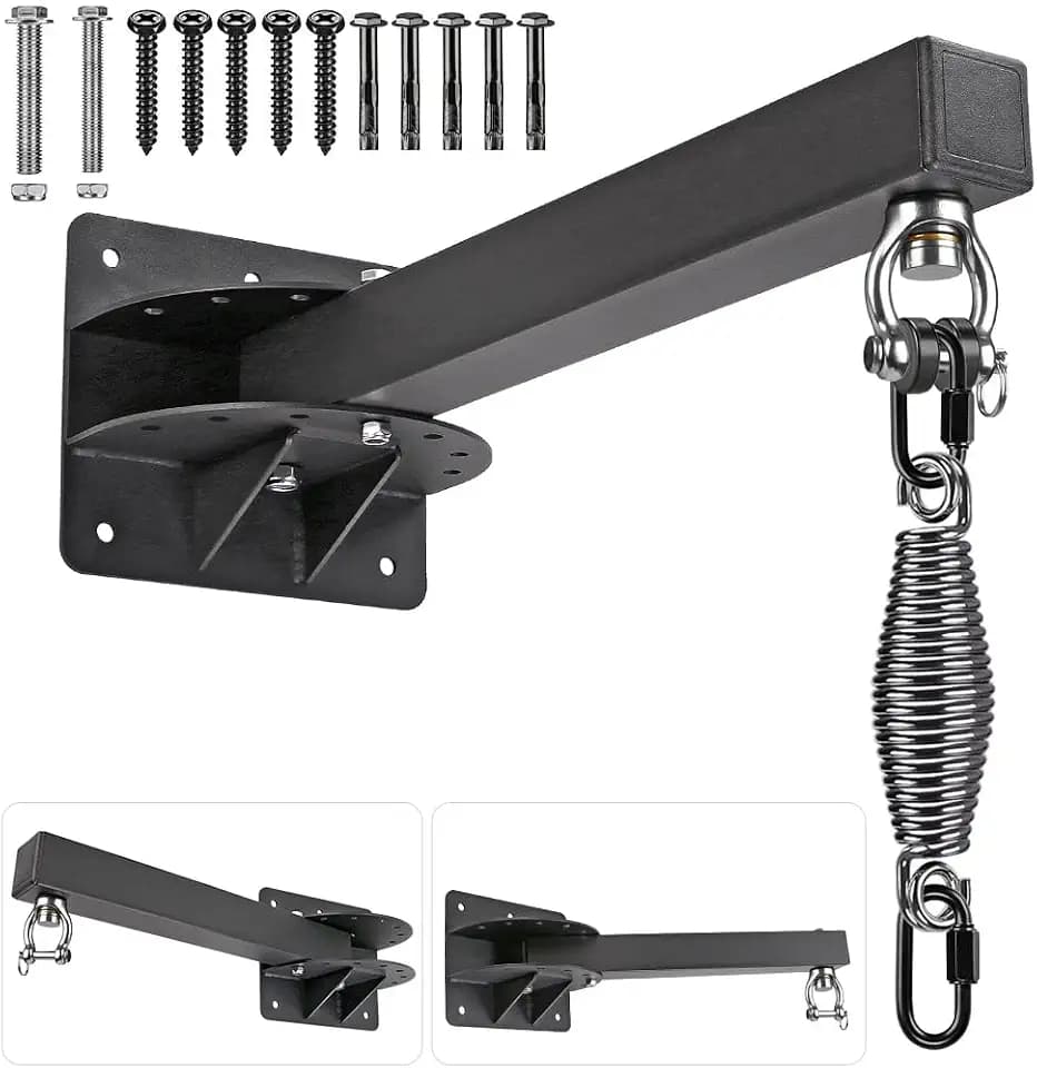 SELEWARE Wall Mount Heavy Bag Hanger Heavy Duty Punching Bag Hanger