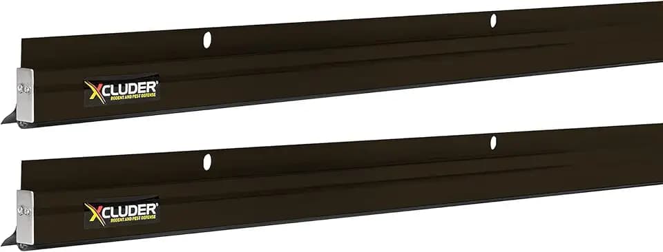 Xcluder Low-Profile Door Sweep, Dark Bronze 2-Pack, 36 in, Rodent Proof