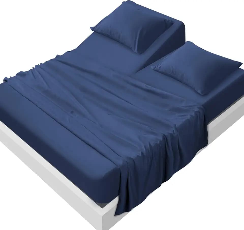 SPRINGSPIRIT Split Top King Sheets Sets for Adjustable Bed