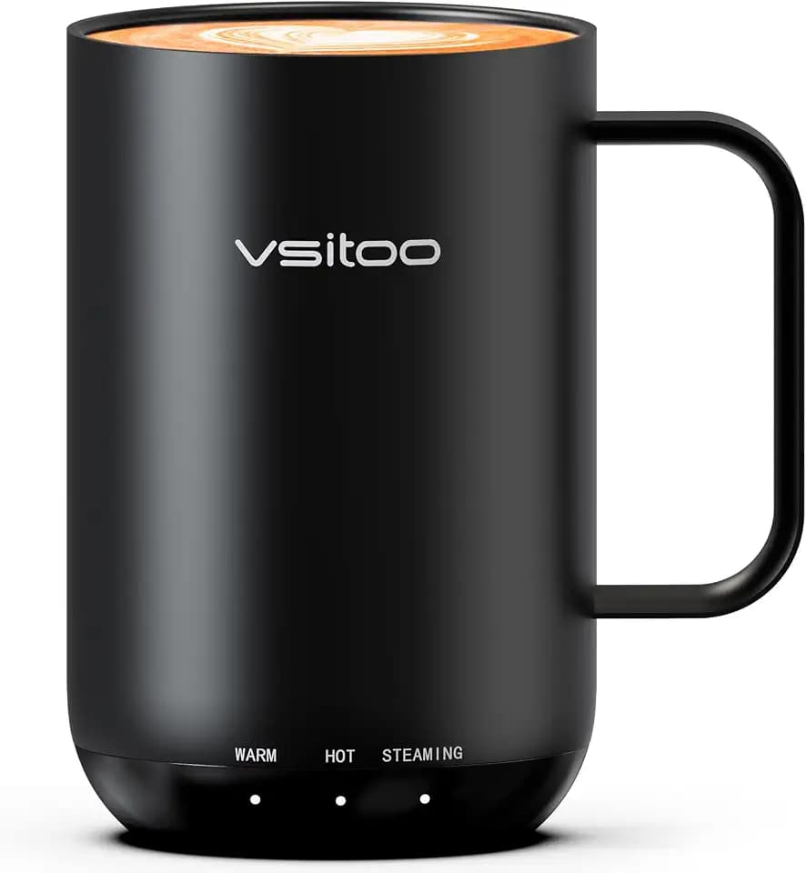 VSITOO S3 Ultra 20oz Smart Self Heating Coffee Mug With Temperature Control