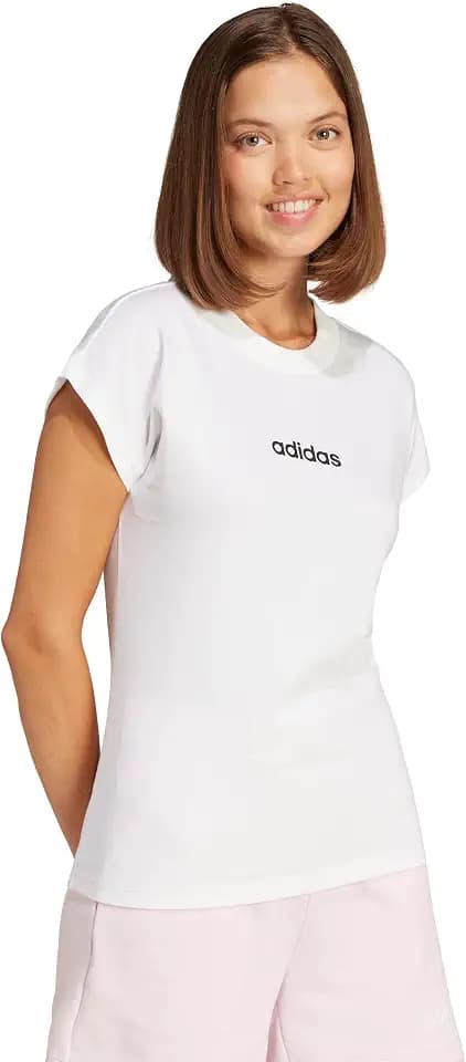 adidas Women's Essentials Linear Cotton T-Shirt