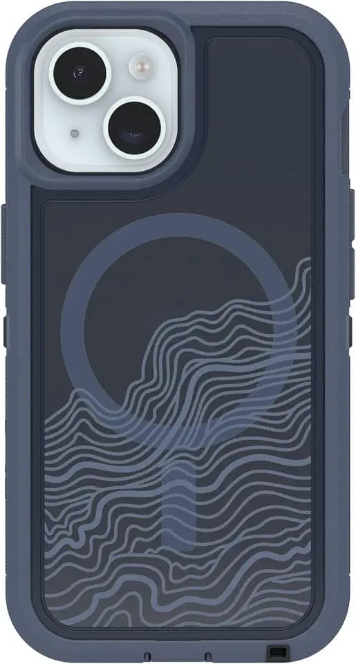 OtterBox iPhone 17e/16e/15/14/13 Defender Pro Series XT Clear Case - Blue
