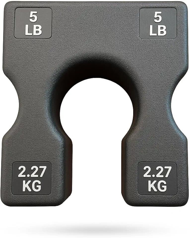 2.5 LB and 5 LB Weight Stack Add On – Weight Stack Adapter Plate for Home Gym & Exercise Machines, Add Resistance to Weight Stack, Incremental Weight Adjustments for Improved Strength Training Results