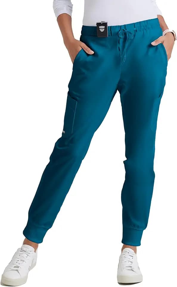 BARCO Grey's Anatomy Scrubs - Kira Scrub Jogger for Women, Yoga Style Mid-Rise Soft Touch Fabric Women's Scrub Pant