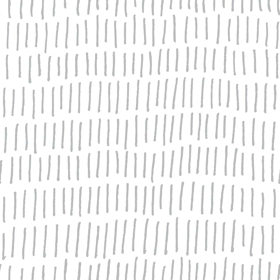 RoomMates Gray and White Tick Mark Peel and Stick Wallpaper