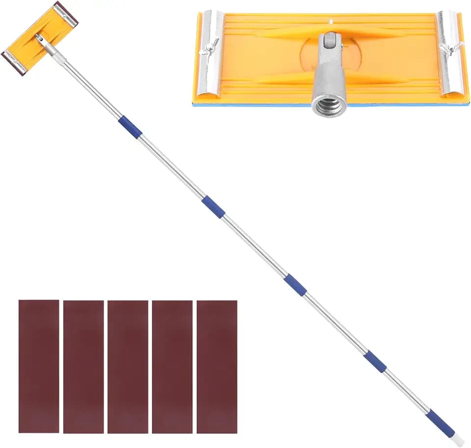 Pole Sander For Drywall,Sanding Pole,31-74-inch Manual Hand Drywall Sander