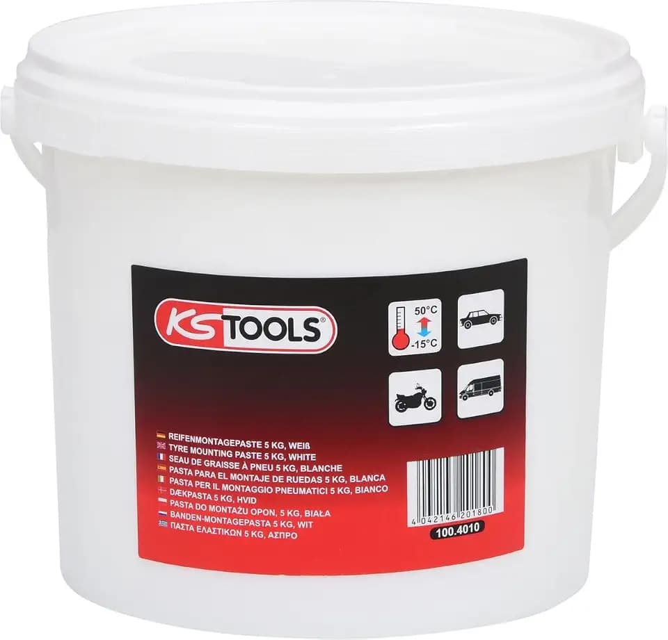 KS Tools 100.4010 Reifenmontagepaste 5 kg,weiß
