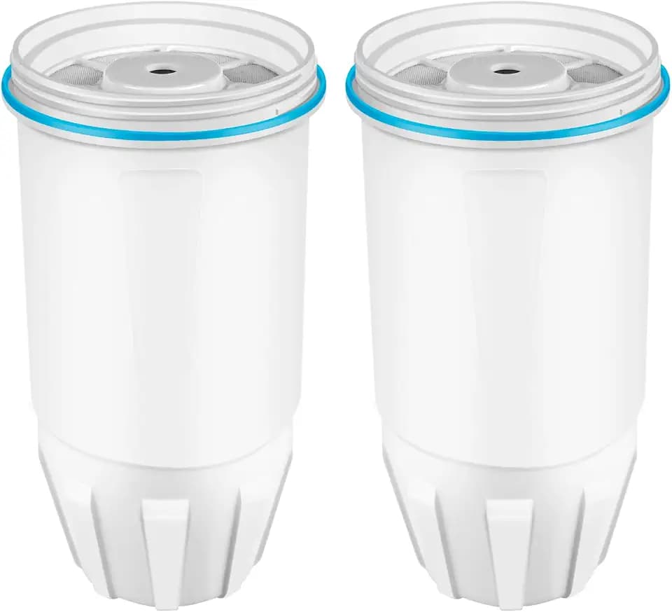 Water Filter Replacement for ZERO Water Pitcher, 5-Stage 0-TDS, 2-Pack