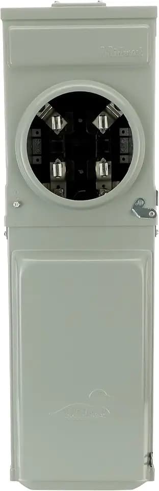 Midwest 100 Metered Power Outlet • RV & GFCI Receptacle • Breakers Included