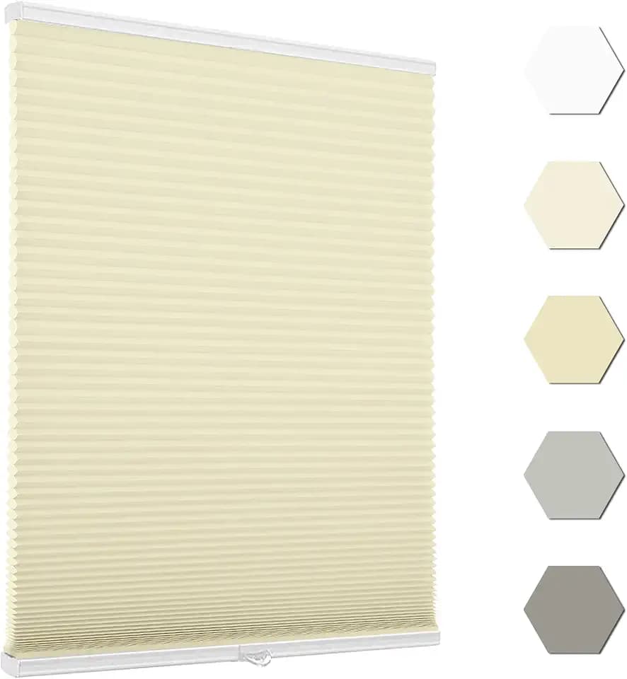 Cordless Cellular Shades for Patio/French Doors & Windows Cellular Shades