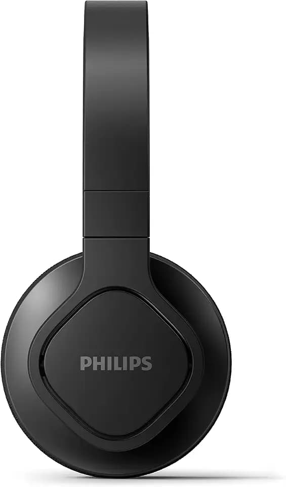 PHILIPS A4216BK/00 On-Ear Sports Headphones Wireless (35 Hours Play Time, IP55 Dust/Water Protection, Cooling and Washable Ear-Cups), Black