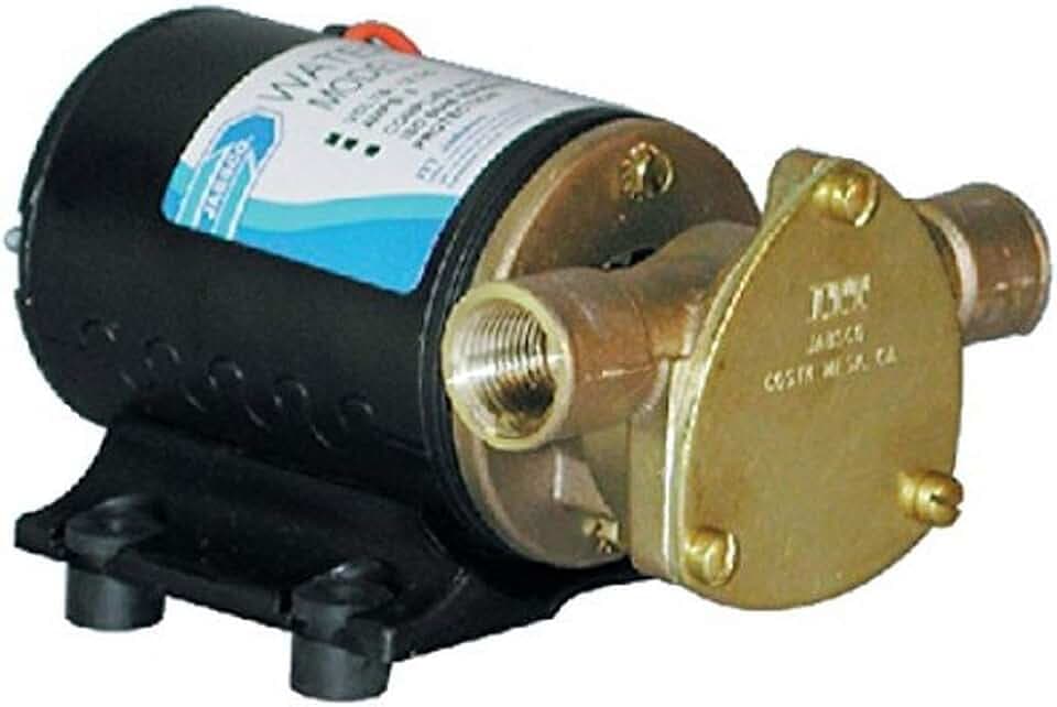 Jabsco 18660-0121 Water Puppy Bilge/Sump Flexible Impeller Pump
