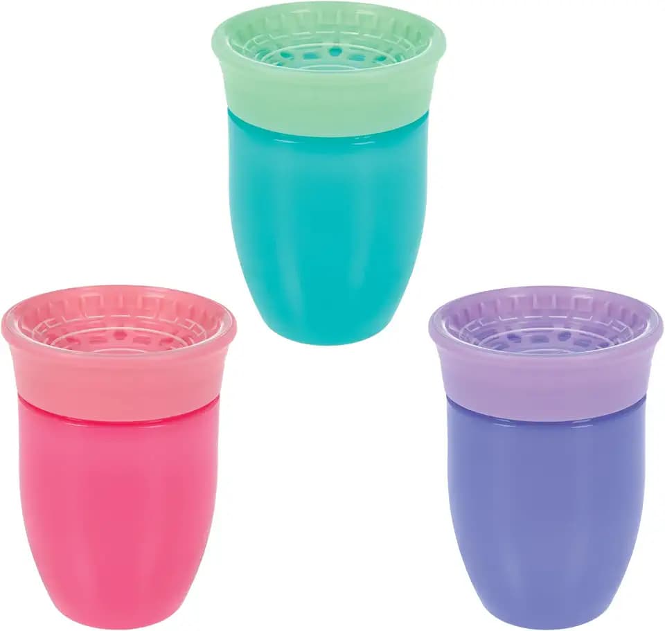 Nuby Wonder Cup - 7 oz - 3 Pack