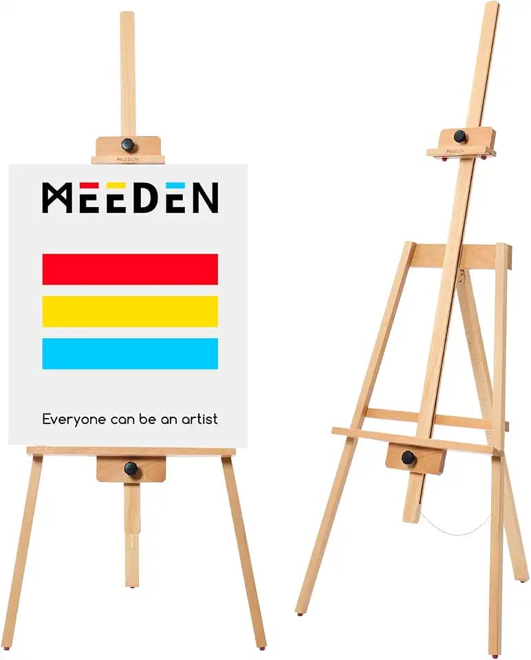 MEEDEN Art Easel Stand for Painting: Holds Canvas up to 43" Painting Easels