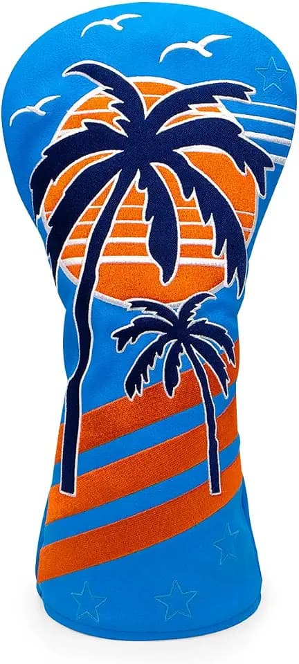 Montela Golf Club Covers Driver Cover Fariway Wood Headcover Hybrid Covers